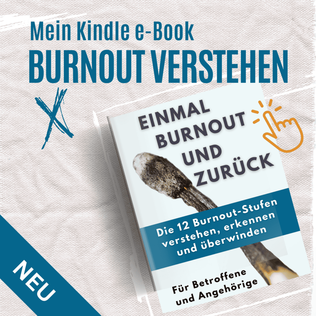 Mein kindle eBook über Burnout kannst du hier kaufen